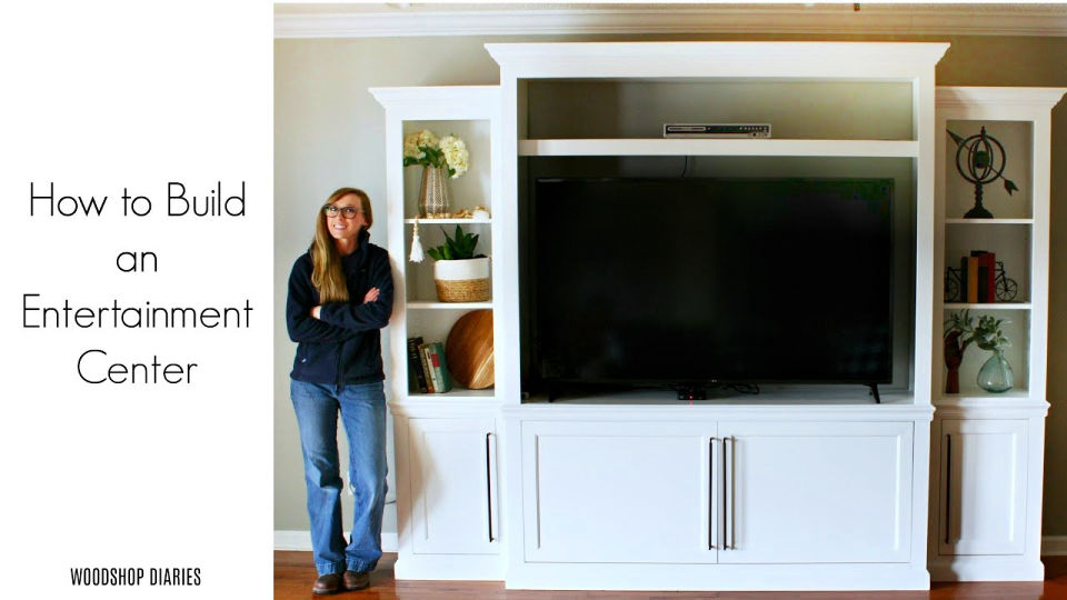 25 Free DIY Entertainment Center Plans (Build Your Own) DIY Cozy Home