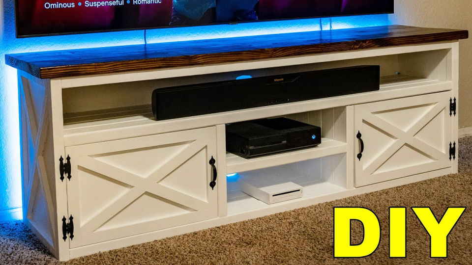 25 Free DIY Entertainment Center Plans (Build Your Own) DIY Cozy Home