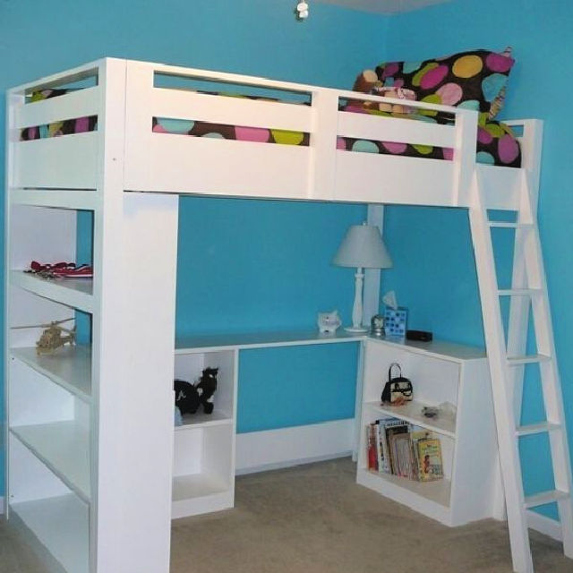 30 Free DIY Loft Bed Plans (How to Build a Loft Bed) - DIY Cozy Home